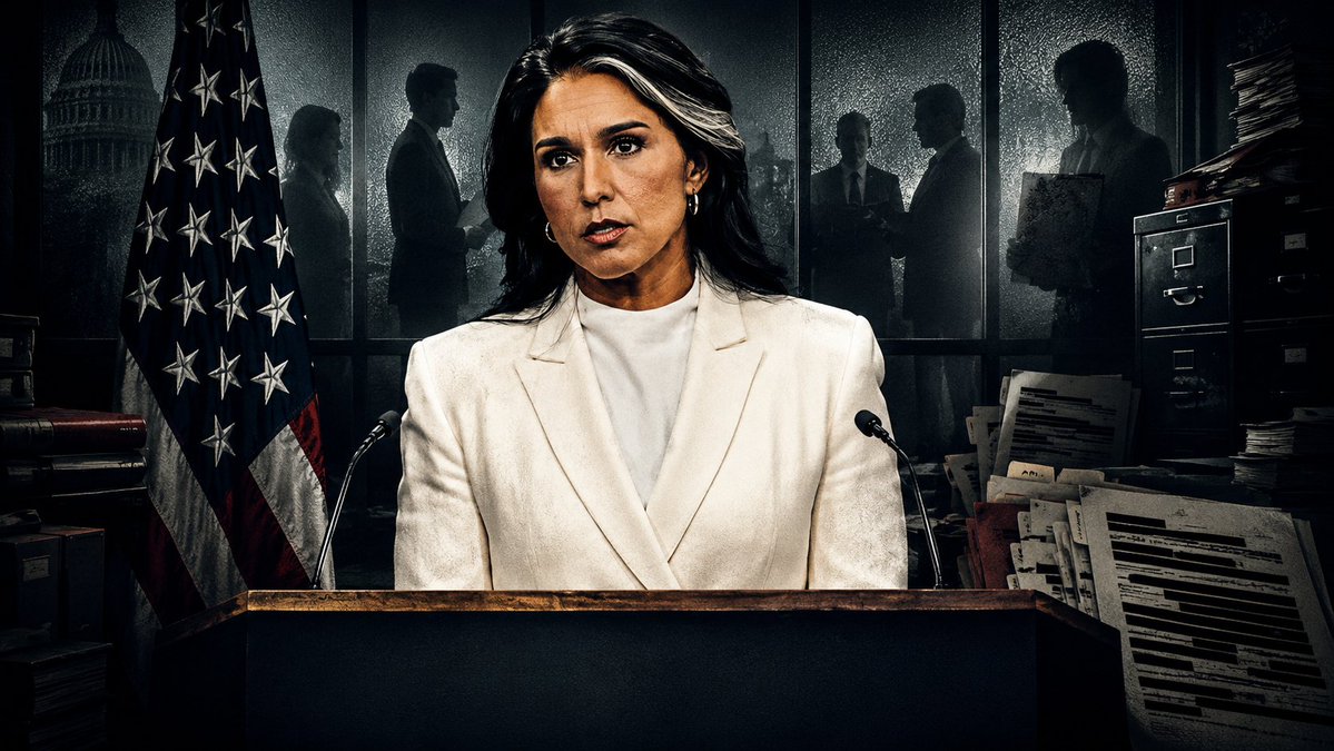 FloppingAces's tweet photo. Tulsi Gabbard Exposed the Permanent Government’s Favorite Trick: Let America Vote, Then Decide What the President Is Allowed to Know https://t.co/rOVTRAKLjv https://t.co/L5IjQ68YhQ