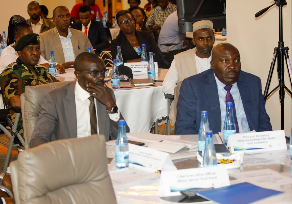 KeForestService's tweet photo. Ewaso Ng'iro Programme Launched to Strengthen Water Security and Climate Resilience 

The Kenya Forest Service Commandant, Mr. Mohammed A. Mohammed, today represented the Chief Conservator of Forests at the launch of the Ewaso Ng'iro Water and Climate Resilience Programme in Nanyuki, Laikipia County. The programme, presided over by the Cabinet Secretary for Water, Sanitation and Irrigation, Eng. Eric Mugaa, brings together stakeholders to promote sustainable water resource management, restore degraded ecosystems, and strengthen the resilience and livelihoods of communities within the Ewaso Ng'iro Basin. 

While addressing the forum, the Cabinet Secretary described the initiative as critical to the livelihoods of communities across the region, emphasizing the need to restore water catchment areas and surrounding ecosystems through the National 15 Billion Tree Growing Programme. He noted that the project will facilitate the planting of one million trees, aligns with the Bottom-Up Economic Transformation Agenda and Kenya Vision 2030, and underscored the importance of strong stakeholder collaboration to ensure its success.

Speaking on behalf of the @CCF_Kenya, Commandant Mohammed reaffirmed the Kenya Forest Service's commitment to supporting the programme, noting that the Ewaso Ng'iro River is a critical ecosystem whose restoration is essential for environmental sustainability and water security. He assured stakeholders that the Service will provide the necessary technical support and work closely with partners to ensure the successful implementation of the programme, whose overall goal is to ensure adequate water for all while enhancing climate resilience across the basin.

The Chief Executive Officer of the Water Sector Trust Fund, Mr. Willis Ombai, observed that climate change has significantly contributed to the degradation of water resources and increased weather extremes. He said the programme will work closely with the Kenya Forest Service to rehabilitate 48,000 hectares of degraded landscapes across the five counties through tree-growing initiatives, thereby improving biodiversity, conserving water resources, and strengthening the socio-economic resilience of local communities.

Among those in attendance were the PS Ministry of Water, Sanitation and Irrigation  Dr. Julius Korir,  Governors of the respective counties within the basin, representatives from the Danish Embassy, and other key stakeholders. Accompanying the Commandant were the Deputy Commandant, Mr. Wilson Leboo, the Regional Forest Conservator for Central Highlands, Ms. Monica Ndungu, and the County Forest Conservators from the five beneficiary counties.

The Commandant also took the opportunity to visit Zawadi Kakuche, a Kenya Forest Service Officer admitted in Nanyuki Cottage hospital who was wounded in the line of duty by armed bandits during the on-going multi-agency operation in Mukogodo Forest, the forest ranger is responding well to treatment.
