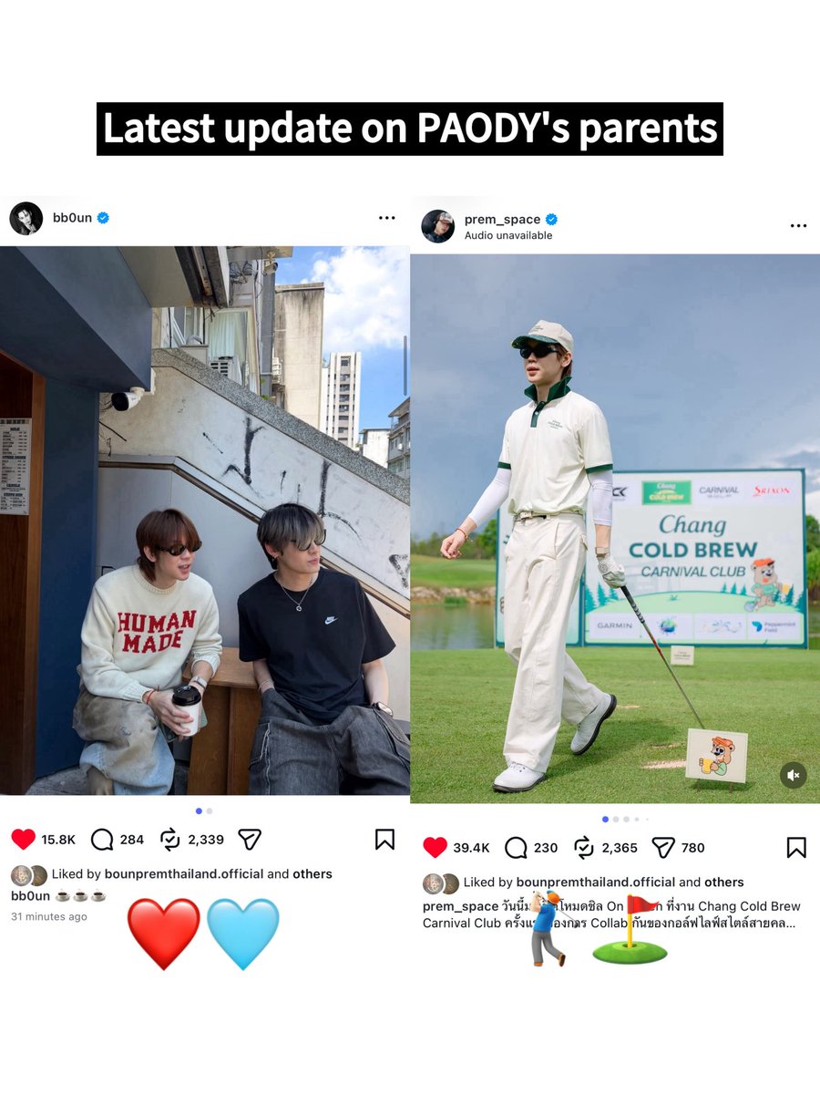 dkinbp's tweet photo. ⟡  #PAODY  ꒱★
⟡  #BounPrem 〃 #บุ๋นเปรม  ꒱★

LMAOOOOOO I can’t stop laughing 😭
What kind of parenting is going on in the BPP family??

BB and Premprem are just lovey-dovey, while baby salapao (not even 2 yet) is already planning his own schedule :
PAODY is running a full “skip school club.” First two recruits—Tomafox and Neona—already got caught.
But the leader? Still fearless 😭 Asking others to join on their birthdays, and blessing members like "let’s keep skipping school together."
Even pretending to be sick, and parents still not stepping in 😭😭

Honestly makes sense—PremPrem already promoted him to “top-tier chaos kid” 🤣
So everything PAODY does gets 100% support.

Can’t wait for more chaos 
But PAODY… when are you gonna learn to talk properly, my baby …. HUH?😭