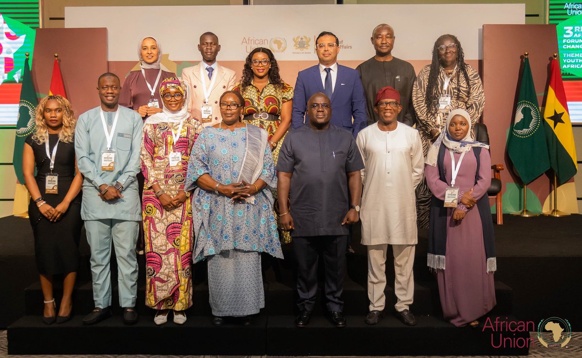 AUC_PAPS's tweet photo. The Third African Union Reflection Forum on Unconstitutional Changes of Government, themed “Youth Inclusion for African Stability”, has opened in Accra, Ghana, with statements from H.E. Commissioner @Bankole_Adeoye; H.E. Amb. @Rotengo2 of Uganda, Chair of the #AUPSC in July 2026; Ms Amina Bello, @AU_AYAPs for Central Africa; and Hon. Julius Debrah, Chief of Staff at the Presidency, representing the President of the Republic of Ghana, H.E. John Dramani Mahama, who officially opened the Forum. 

They emphasised the critical role of #youth in promoting good governance, peace, security and stability in Africa; underscored zero tolerance for unconstitutional changes of government; and called for strengthened partnerships to promote youth political participation and inclusive governance across the African continent, in line with the 2022 Accra Declaration and the Malabo commitments of May 2022.

The Forum brings together representatives of: the AU Peace and Security Council and the Permanent Representatives Committee; government institutions; the AU Commission and relevant AU organs; Regional Economic Communities and Mechanisms (RECs/RMs); civil society organisations, academia, think tanks, labour unions, constitutional lawyers, professional groups and development partners; and youth leaders, youth-led organisations and networks – given the thematic focus of this third edition.