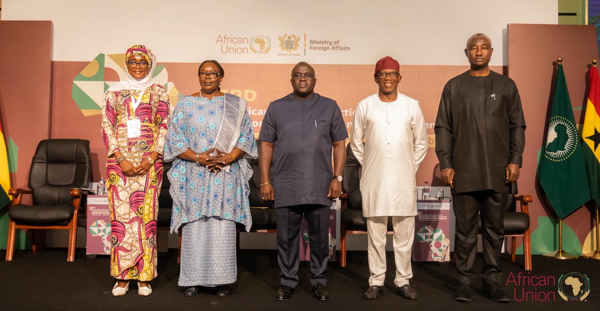 AUC_PAPS's tweet photo. The Third African Union Reflection Forum on Unconstitutional Changes of Government, themed “Youth Inclusion for African Stability”, has opened in Accra, Ghana, with statements from H.E. Commissioner @Bankole_Adeoye; H.E. Amb. @Rotengo2 of Uganda, Chair of the #AUPSC in July 2026; Ms Amina Bello, @AU_AYAPs for Central Africa; and Hon. Julius Debrah, Chief of Staff at the Presidency, representing the President of the Republic of Ghana, H.E. John Dramani Mahama, who officially opened the Forum. 

They emphasised the critical role of #youth in promoting good governance, peace, security and stability in Africa; underscored zero tolerance for unconstitutional changes of government; and called for strengthened partnerships to promote youth political participation and inclusive governance across the African continent, in line with the 2022 Accra Declaration and the Malabo commitments of May 2022.

The Forum brings together representatives of: the AU Peace and Security Council and the Permanent Representatives Committee; government institutions; the AU Commission and relevant AU organs; Regional Economic Communities and Mechanisms (RECs/RMs); civil society organisations, academia, think tanks, labour unions, constitutional lawyers, professional groups and development partners; and youth leaders, youth-led organisations and networks – given the thematic focus of this third edition.