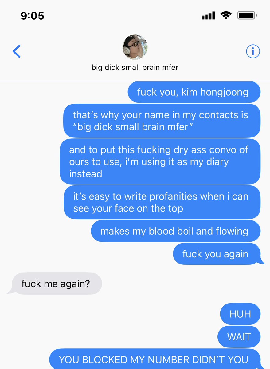 otherwoordly's tweet photo. a short mctz nsfw socmed au wherein hj and sh had a one night stand a few months ago, but hj blocked sh’s number the day after, leaving him sour in the latter’s perspective. in return, sh made their dry conversation as his diary, not knowing that hj unblocked his number again. https://t.co/6D7KA1BNRG