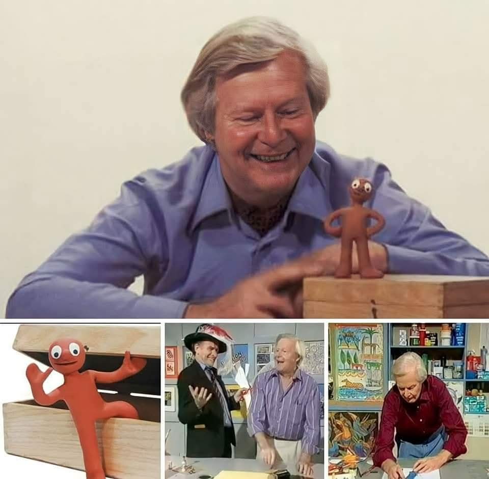 Classicbritcom's tweet photo. He created the Blue Peter Ship and for many years with the help of friends like Morph he made Art interesting. Who remembers Tony Hart? https://t.co/bWvNcgy5jc