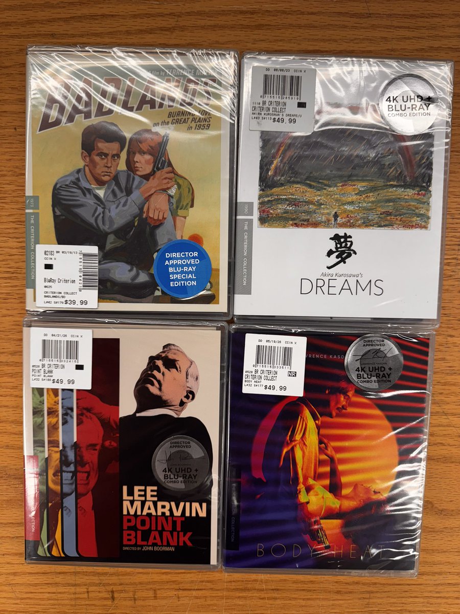 silveradoslim's tweet photo. PHYSICAL media pick ups this week. https://t.co/hBo9yGfOk7