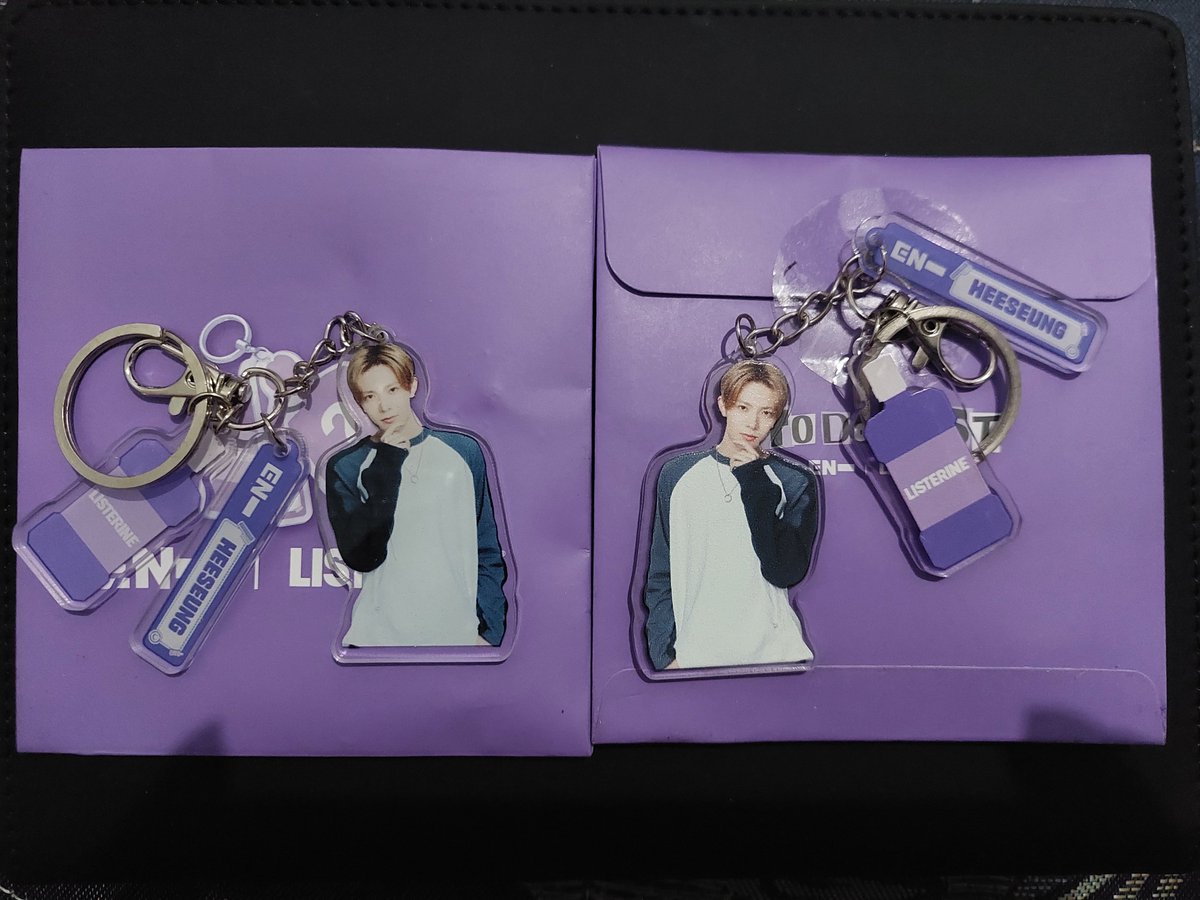 Friza1617's tweet photo. #entrade #wtt 
wtt keychain listerine enhypen
have: 2 heeseung
want: jungwon / sunghoon

#ensell dm
dom Kab. Semarang https://t.co/FJQJaEJfr7