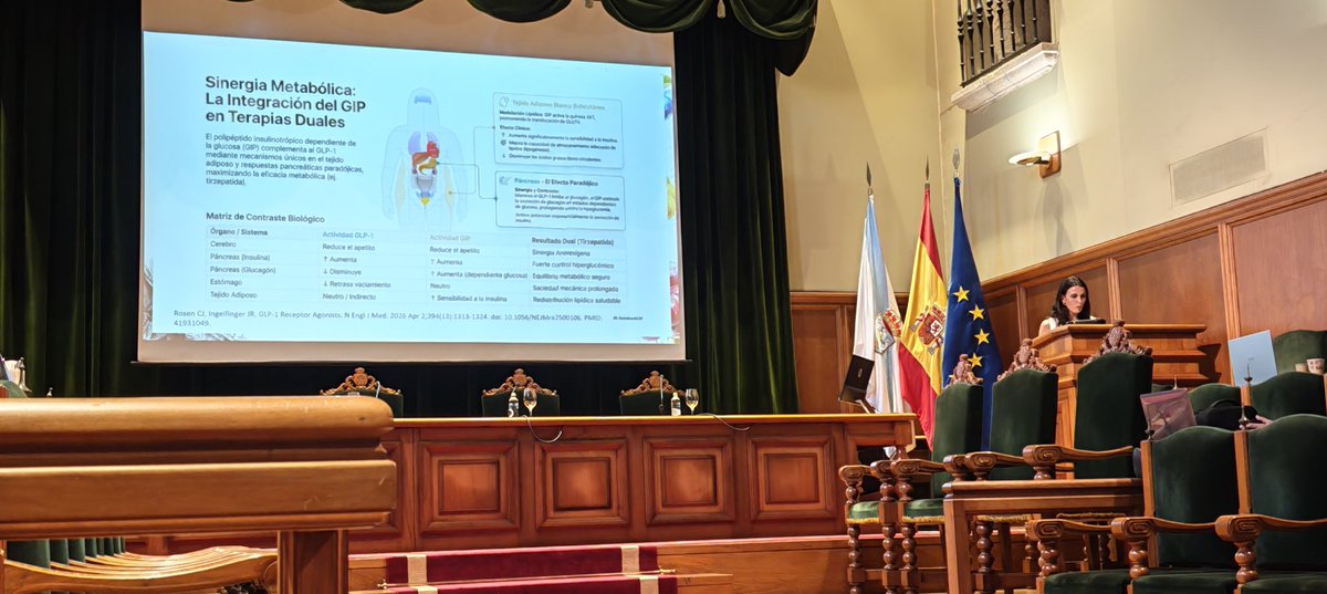 Sedolor's tweet photo. 🎯Bulos sobre la obesidad.
Espectacular repaso de la Dra. María Barragáns Pérez.
Desde los fármacos, al estigma o la culpabilidad.

#CursoVeranoSED26 #dolorcrónico #Obesidad https://t.co/QXZyWz1e3d