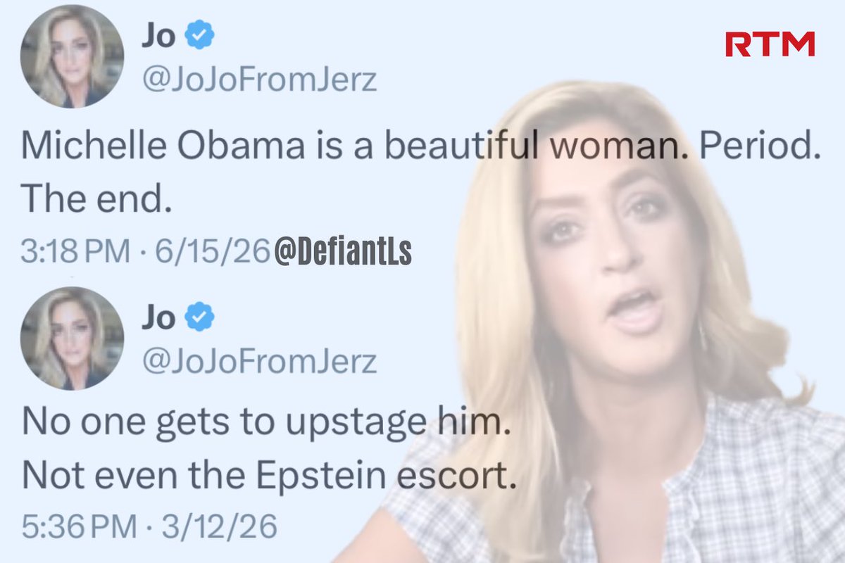 DefiantLs's tweet photo. Make fun of Michelle, bad

Make fun of Melania, good https://t.co/JT3anuVbuu