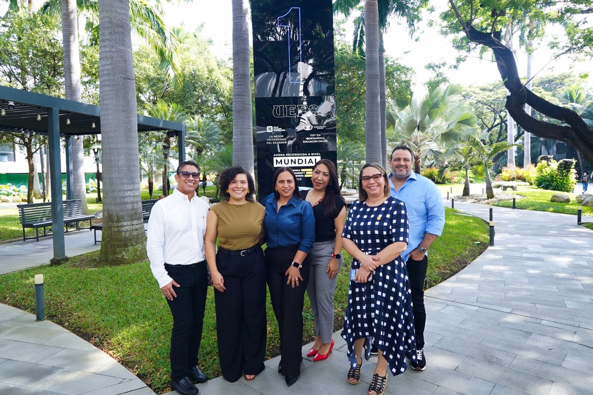 uees_ec's tweet photo. Las alianzas que trascienden fronteras impulsan una educación de clase mundial. 🌍

Recibimos la visita de la delegación de la Universidad Simón Bolívar (@unisimon) de Barranquilla y Cúcuta, Colombia 🇨🇴, quienes compartieron un espacio de diálogo con las facultades de Ingeniería, Emprendimiento, Estudios Internacionales y @PostgradoUEES, fortaleciendo vínculos académicos y abriendo nuevas oportunidades de cooperación e investigación. 🔝