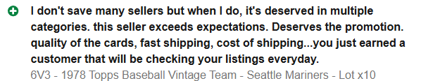 iagz3000's tweet photo. Recent Feedback for our Ebay store... https://t.co/BInhLX3hRu