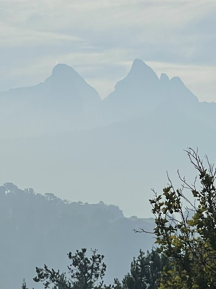 sandra_walter's tweet photo. Sedona Pocket Fire Update: The fire is at 23,451 acres as of Friday July 3 morning. 25% containment.

Thank you for intending rain.

Smoke can be heavy in town when the wind shifts, and in the morning.

Oak Creek Canyon and Rt 89 from Uptown Sedona to the Southern Flagstaff area is closed.

Updates and more details, evacuations, etc at Watch Duty https://t.co/OvOajJjuuK

In LoveLight and Service,
Sandra 

Photos from 7am Friday morning.