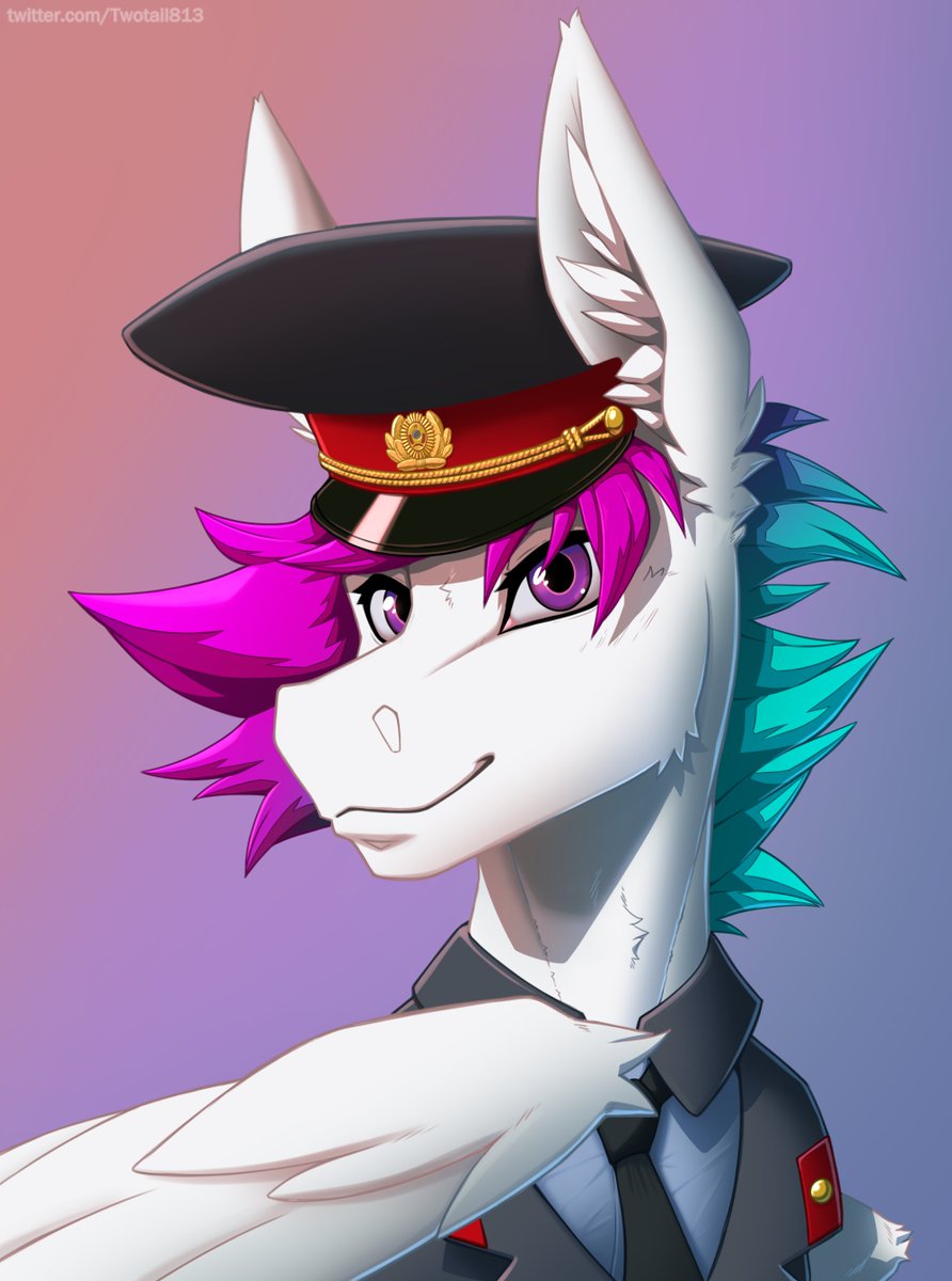 twotail813's tweet photo. He maintains law and order :3

Portrait commission https://t.co/xvWuUkgYsS