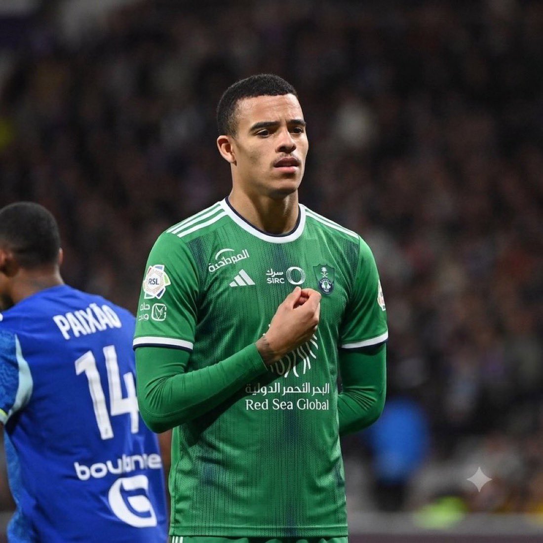 _mjod6's tweet photo. This is more than a transfer, it is a dream for every Al Ahli fan. We are waiting for the day you wear our colors and light up our stadium. #GreenwoodToAlAhli
- @masongreenwood https://t.co/FMnKuIYZ59