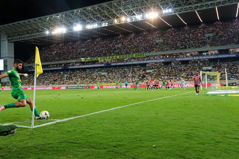 golsdobrasil1's tweet photo. 🚨 ATENÇÃO!

O Fortaleza acertou verbalmente a venda do mando de campo para o jogo contra o Palmeiras pelas oitavas de final da Copa do Brasil.

A partida deve ser disputada na Arena Pantanal, em Cuiabá.​​​​​​​​​​​​​​​​​​​​​​​​​​​​​​​​​​​​​​​​​​​​​​​​​​

Via: GE
📸 AssCom Dourado https://t.co/KRmAgFRnUY