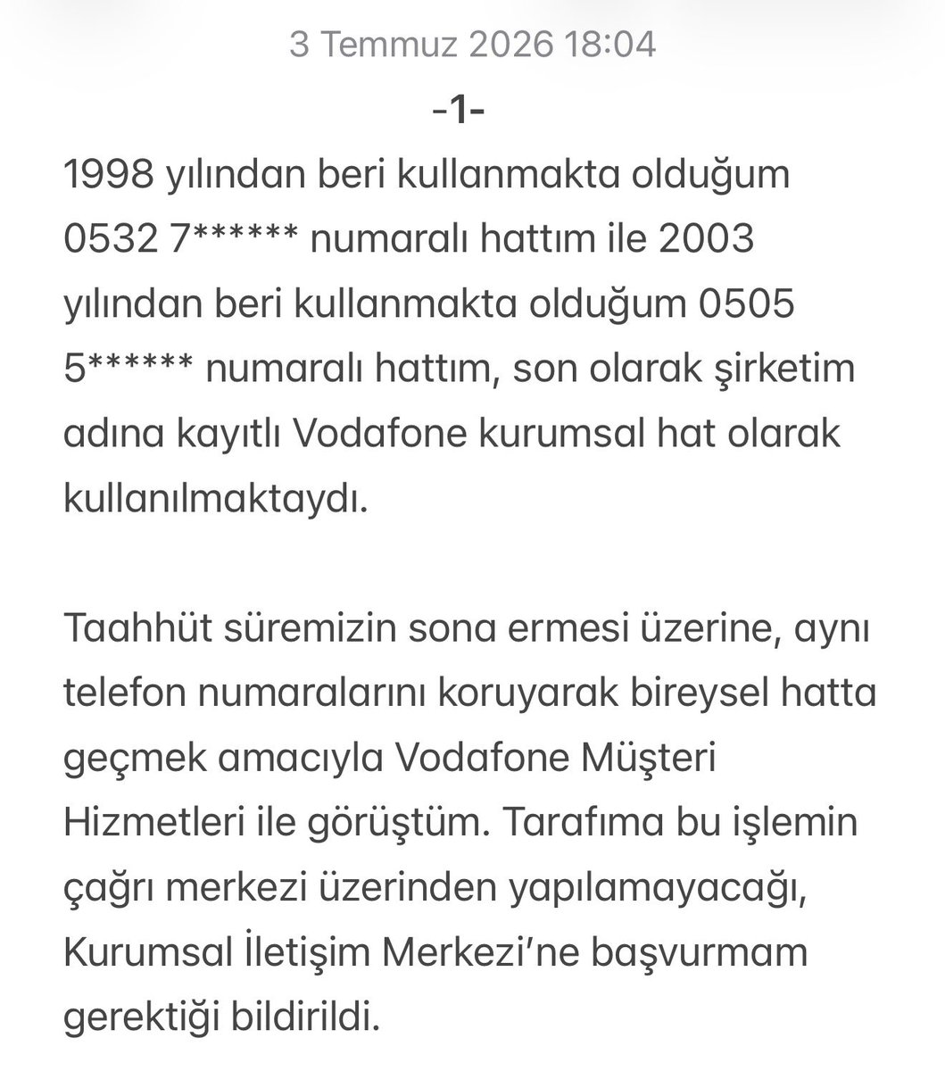 dokt_orhan's tweet photo. Cayma hakkımı kullanmama izin verilmiyor. Hatlarım kapandı. Numaralarımı kaybettim. Lütfen sesimi duyun.

@VodafoneTR @VodafoneDestek @adalet_bakanlik @TCSanayi @UABsosyal @UABakanligi @a_uraloglu @Akingurlek_ @mfatihkacir https://t.co/aNoJvbEf4s