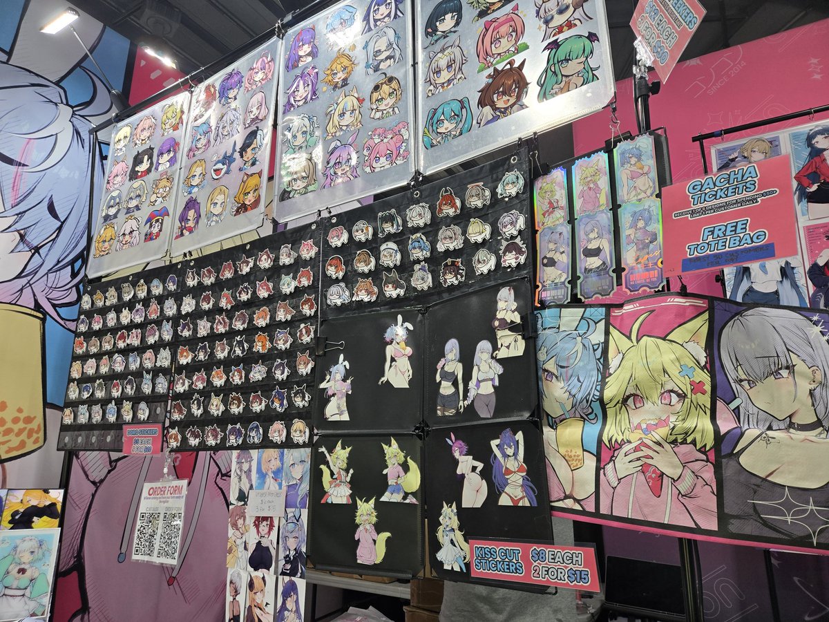 conconshop__'s tweet photo. AX Day 2! Come visit us at Kentia Hall 124 with lots of new merch! #ax2026 https://t.co/Oq3BbzPIF4