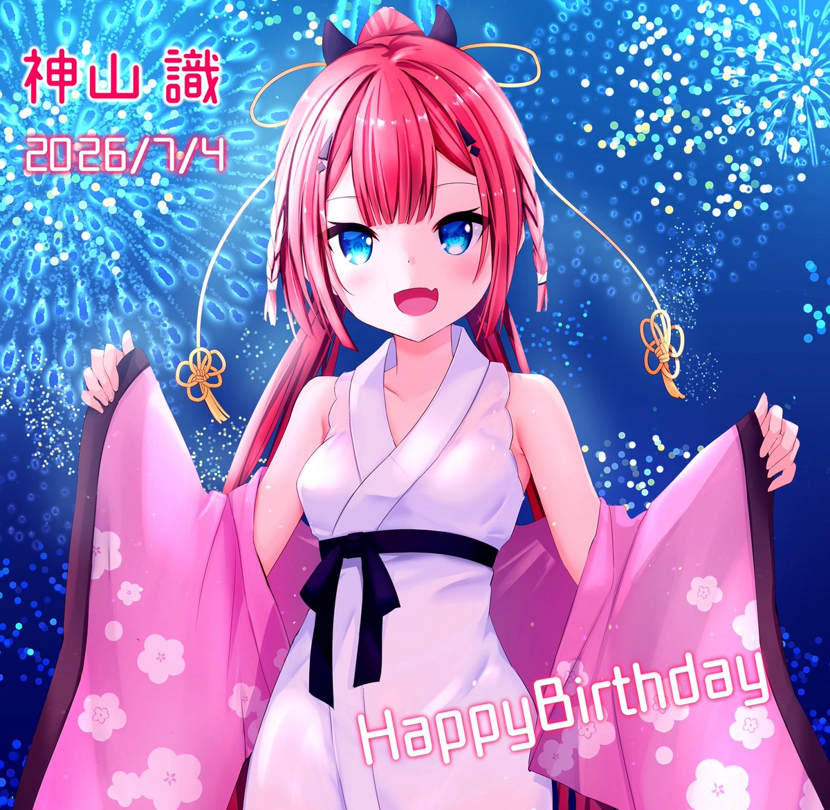 harurin_yu9's tweet photo. ヨル先生(@xxsakura0303xx )より夜識ちゃんの誕生日イラスト頂きました！！！

衣装が好きすぎるし、本当にかわいい...

ありがとうございます！！！！！ https://t.co/3KCotbMxoI