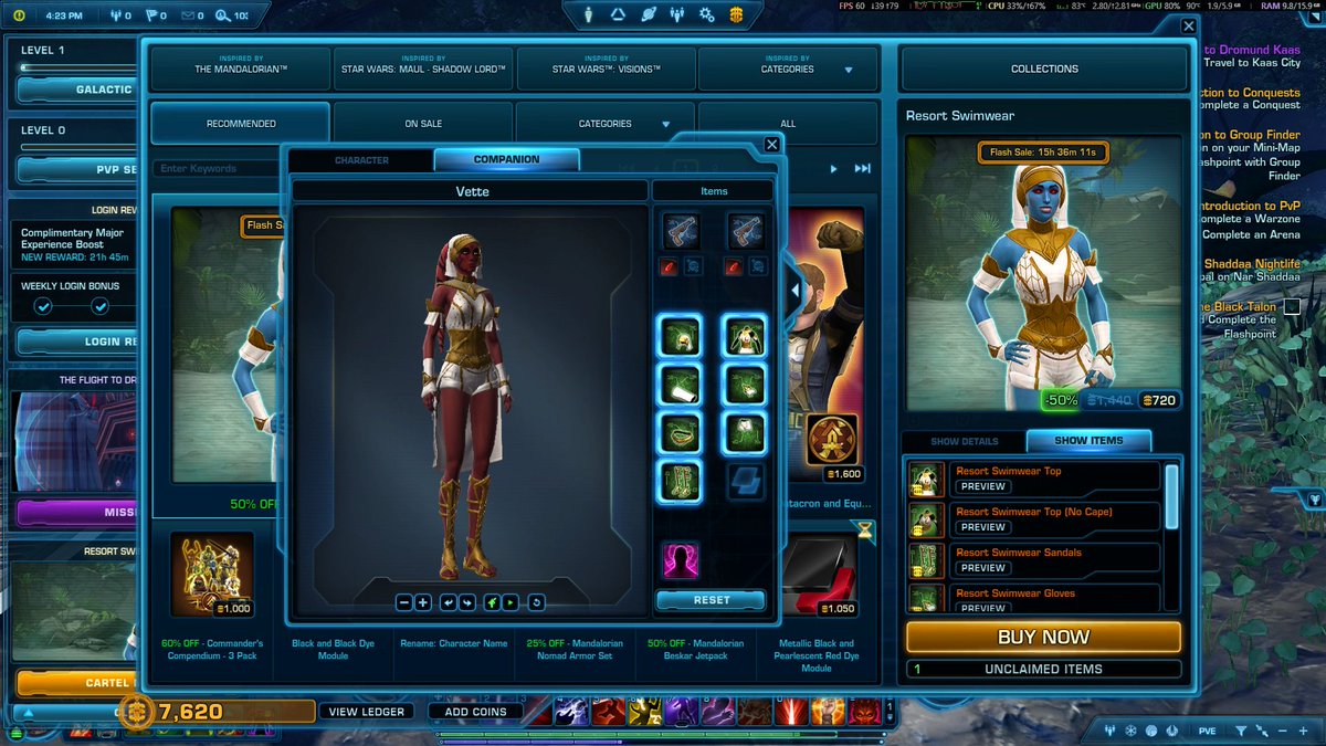 rSWTOR's tweet photo. Are these account bound or character bound ? Can I use them on my companion and my character at the same time ? https://t.co/S6jjd2oRIx
#SWTOR #StarWars https://t.co/hgmunyZwef