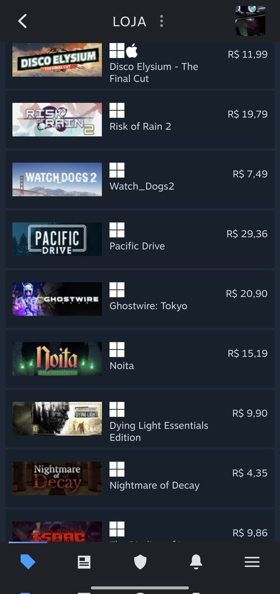 RyuzeraxD's tweet photo. Obrigado steam sale 🙏🙏🙏🙏🙏🙏 https://t.co/Y44tMI510E