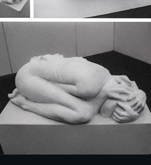 oh this is the artwork i sculpted around six years ago for my thesis 🥺 i just realized that it really looks like a brain 😭 thank you so much for pointing this out