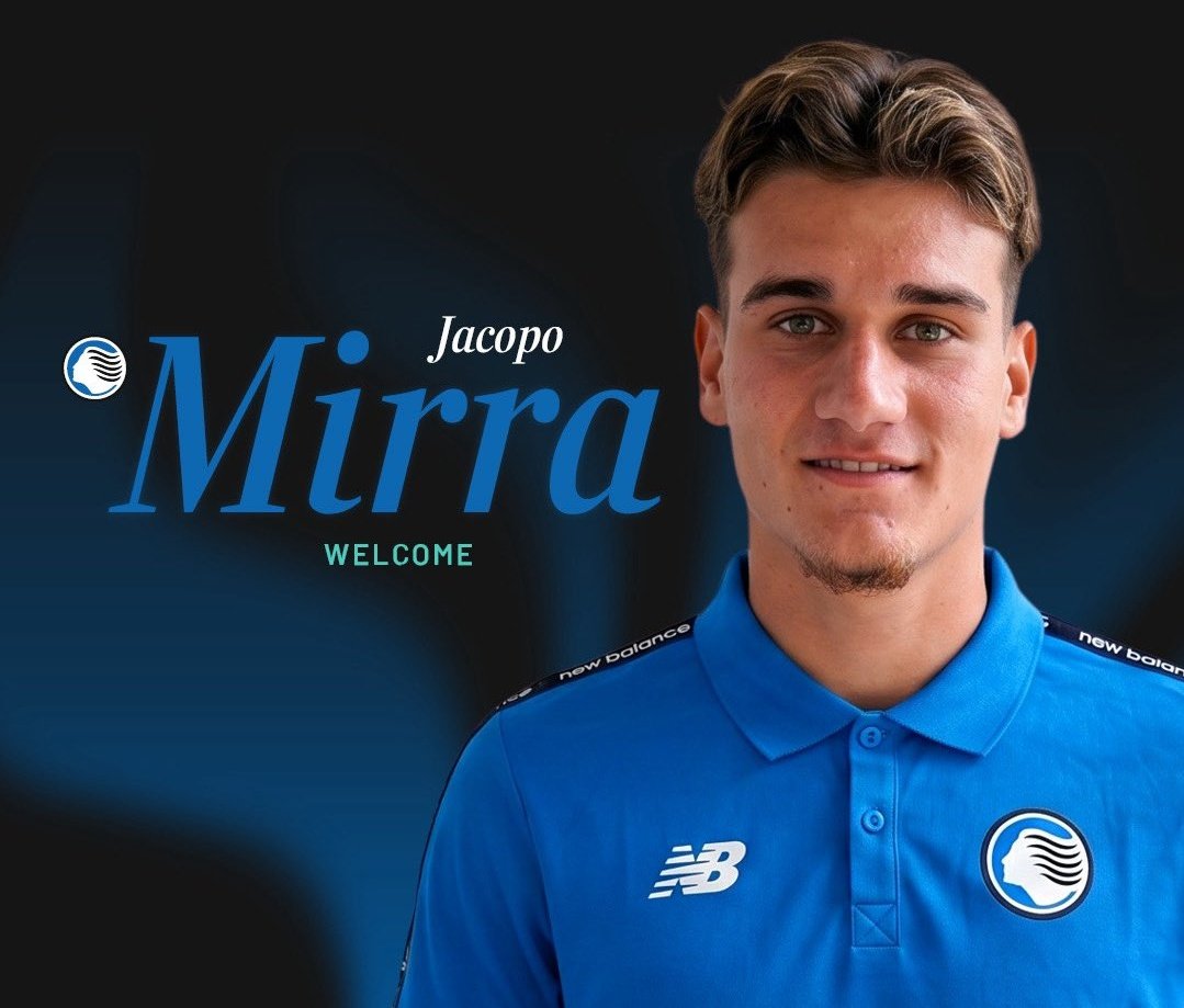 APaglia7's tweet photo. È arrivato anche l'annuncio ufficiale: Jacopo #Mirra è un nuovo giocatore dell'#AtalantaU23 ✅️ https://t.co/vSQxN21Y6v