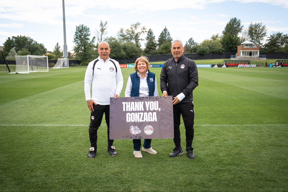 GonzagaBulldogs's tweet photo. It has been a pleasure hosting the Pharaohs. As their time concludes in Spokane, we hope that you enjoyed our campus, city, and community. 

Please join us in wishing the Egypt National Team luck as they prepare for the round of 32 today at 11:00am against Australia https://t.co/c8ltpdaDJE