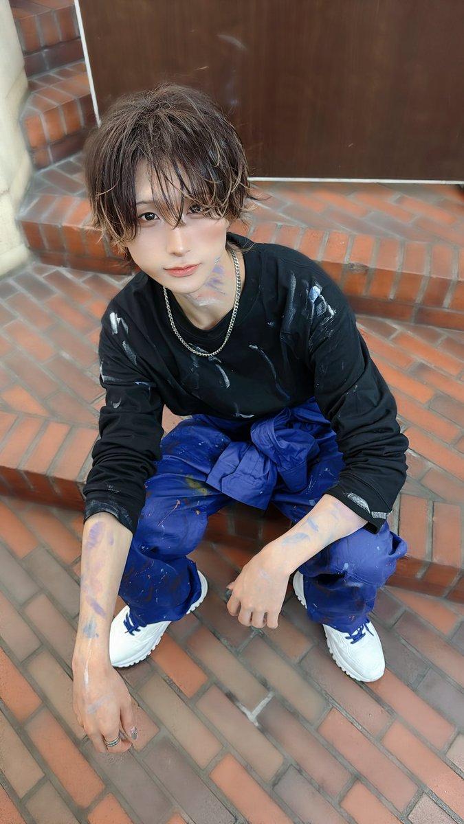 roar_radi's tweet photo. 主催LIVEありがとうございました！
美術部？でした！
肌のペイント落ちるか心配です！ https://t.co/dZH7MnVmbV