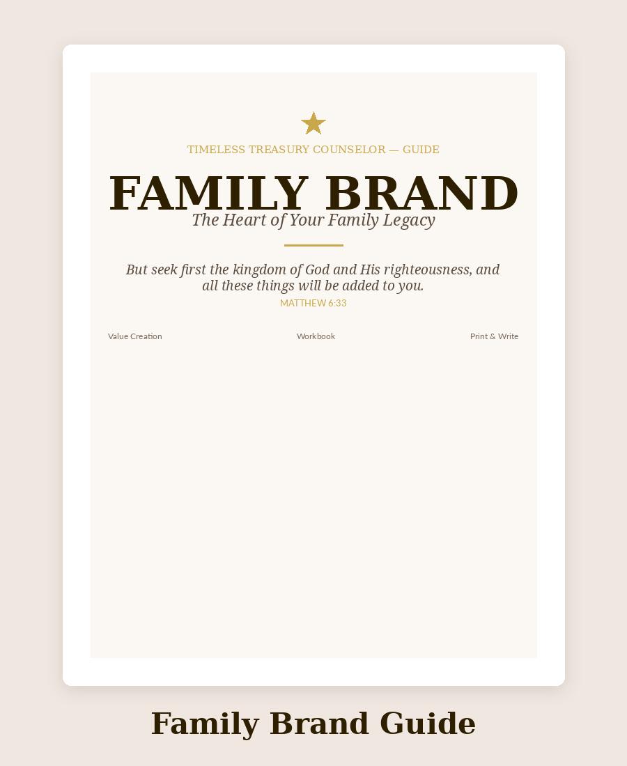 TimelessTC21's tweet photo. What if your family had a mission statement the same way a healthy company does? The Family Brand & Mission Guide walks you through it—values, legacy, crest, and all. ($4.99)
Start with Matthew 6:33. Build something your kids can carry forward. #TimelessTreasury #Legacy https://t.co/HIfQu6KGC3