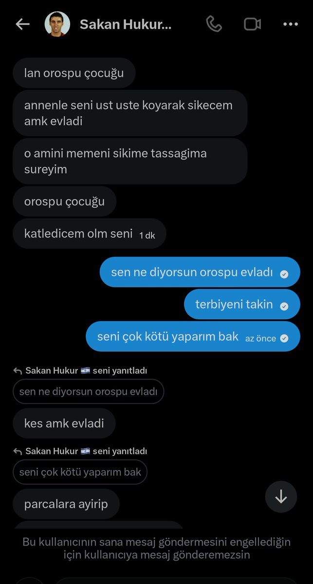 lullyge's tweet photo. gruba arkadaş edinmek için girip selam yazdığım andan itibaren akıl almaz küfürler edip taciz etti gruptan çıktıktan sonra da tacize dmde devam etti rica edersem şikayet eder misiniz @mistikfurki https://t.co/sJ97dcCmTz