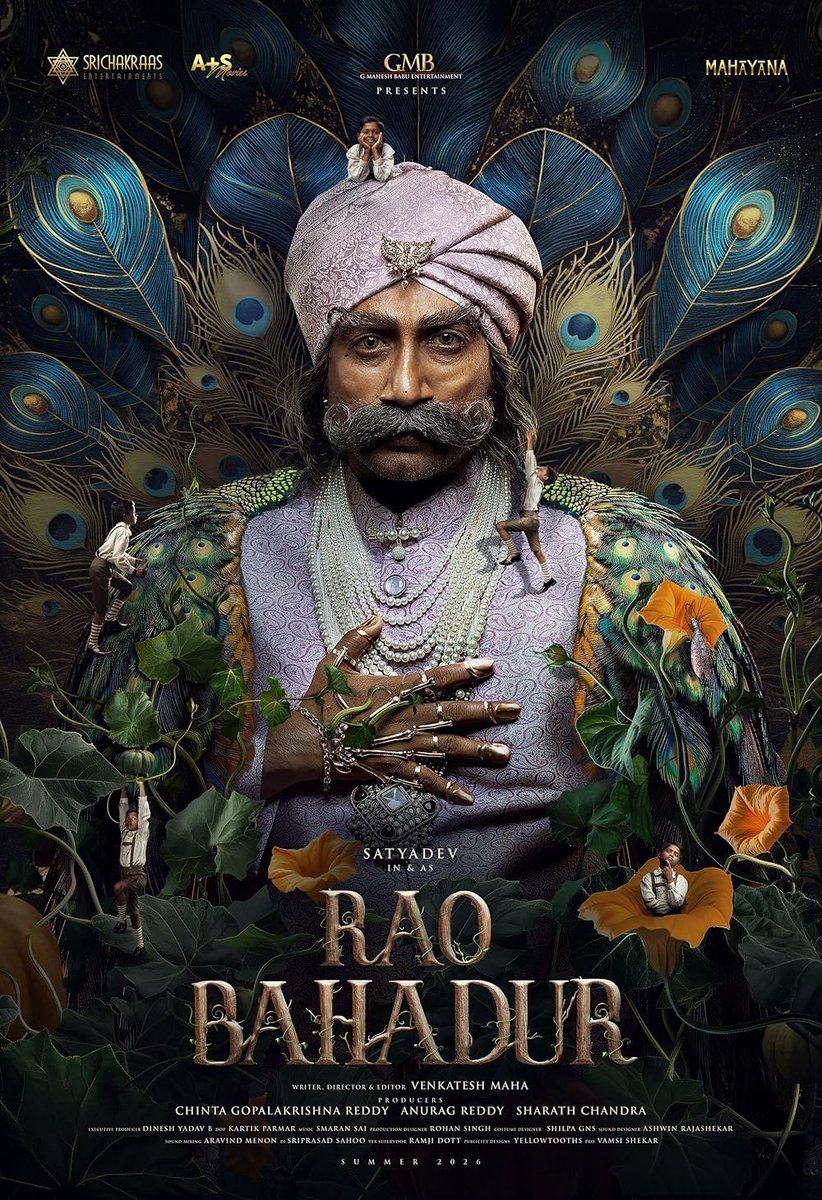 skash1113's tweet photo. #RaoBahadur 

Cinema is not only just entertainment it is an  Art form.

#RaoBahadur is new age artistic Telugu cinema and to be honest I am proud to say out loud I loved it. I understand people who don’t like this kind of cinema who are just looking for a fun entertaining watch. https://t.co/J44qb6MQIN