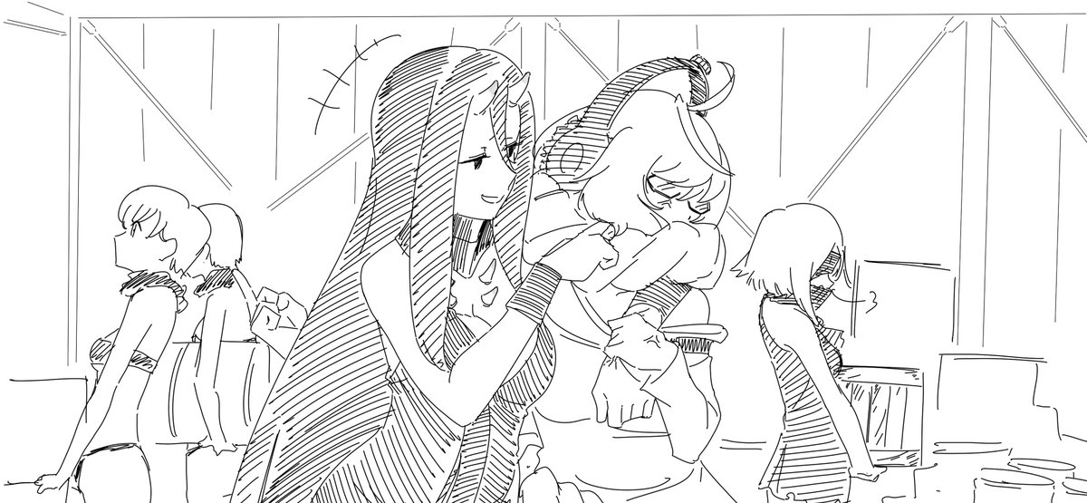 l8MOzrtlIlk3Oo's tweet photo. 集積地棲姫は戦艦棲姫のマブダチ！
いつも快く物資を“提供”してもらっているぞ https://t.co/iJBlwp2Xgc