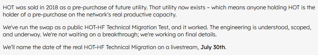 Hessu357's tweet photo. #Holochain #Holo #Holofuel #Holofamily #Holoverse #Holomonday #Unyt #Web3 #Dweb #Depin #RWA
Holofuel swap testing was successful and swap announcement is coming July 30. Good progress again from the team.
->https://t.co/F9AnCQAgz4 https://t.co/Hf13pARyjj