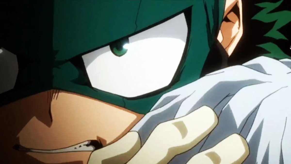 neonzi11's tweet photo. Deku looks so cool with the mask. It gives him that classic superhero vibe of hiding his identity🥦🦸 https://t.co/mhYsUc91ck