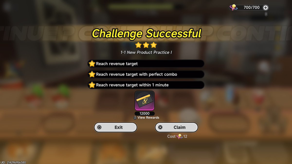 WaveExistence's tweet photo. @NTE_GL At the end of the challenge, add a "retry" button. https://t.co/rK3UQmNAv0