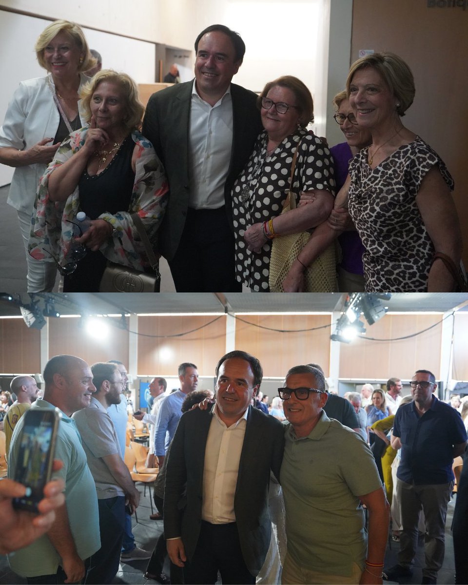 ppcv's tweet photo. Construir una España mejor desde la gestión, el compromiso y la cercanía.

Nuestro president, @JFPerezLlorca, ha participado junto a @NunezFeijoo   en el II Foro de Diputaciones, Cabildos y Consells del Partido Popular.

La Comunitat Valenciana merece ser escuchada y defendida. Con Feijóo, ese cambio es posible.
