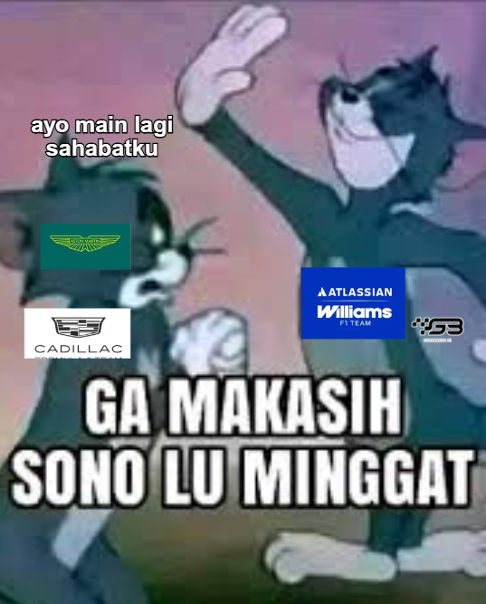 gussbagus_f1's tweet photo. WILLIAMS RESMI LEFT GRUP SAHABAT SELAMANYA https://t.co/ioDUtJO0Vh