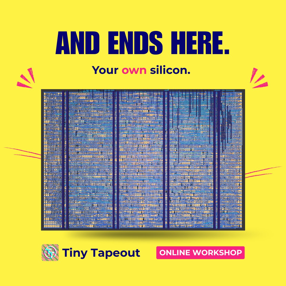 Tiny Tapeout tweet media