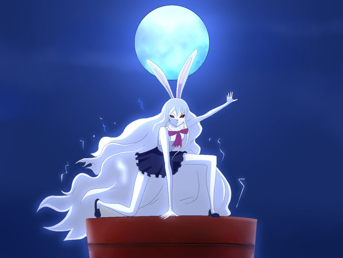 SharpedoRider's tweet photo. @CentroLeaks Moon rabbit girl = Carrot from One Piece https://t.co/aALX5OooEd