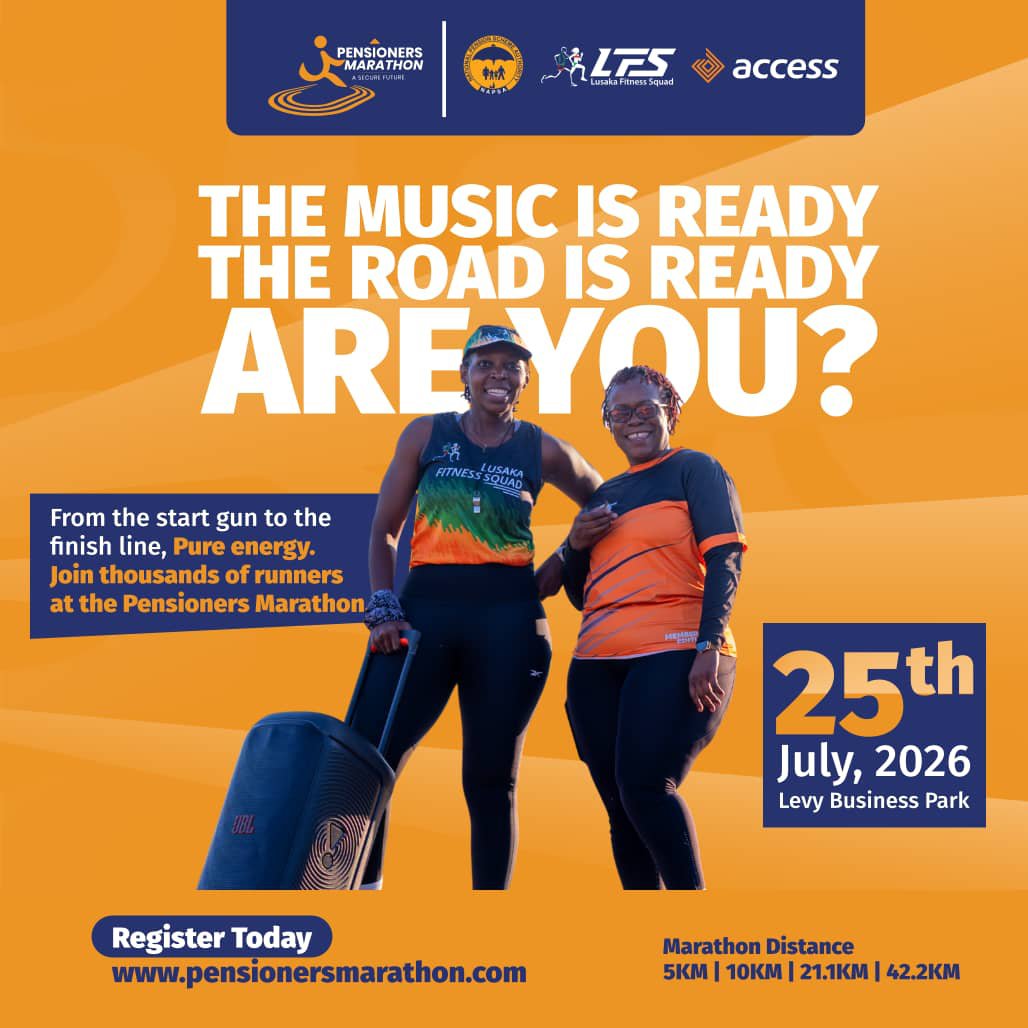 yournapsa's tweet photo. The road is ready. The music is ready. Only YOU are missing! ⏰
Secure your spot at the 2026 Pensioners Marathon on 25th July at Levy Business Park.
🏅 5KM | 10KM | 21.1KM | 42.1KM | 42.2KM
Register now: https://t.co/EAJKj46xwK
#PensionersMarathon2026 #RunForTheFuture https://t.co/uipQBiOssz