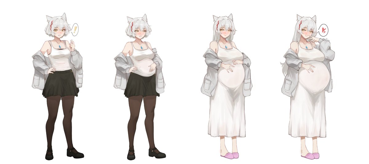SuiinSea's tweet photo. Pregnant Mio from Xenoblade https://t.co/rugThdDSwI