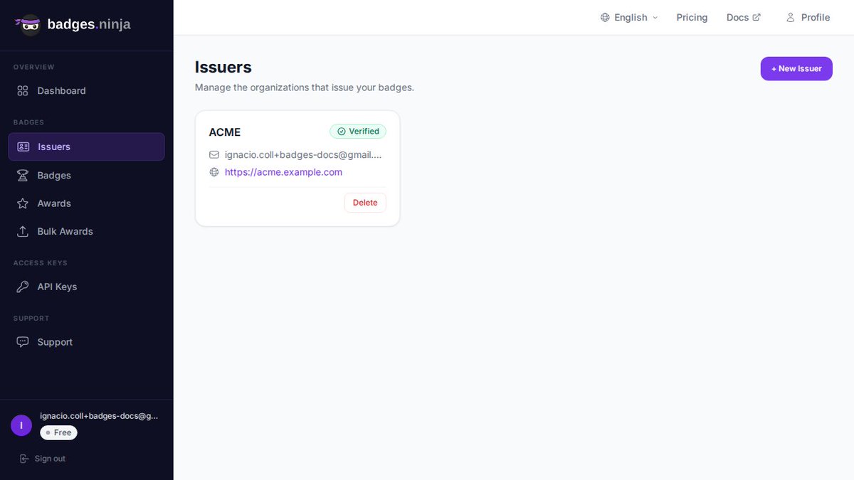BWSCommunity's tweet photo. https://t.co/wehkgbdJsr now makes it simple to prove exactly who issued a credential. Verified issuer profiles tie every badge back to a real, checkable organization. #OpenBadges

$BWS
0xaADE1D6701173Bd924c9de2d56a00eF4e3d9de4d https://t.co/CjgXV7zDru