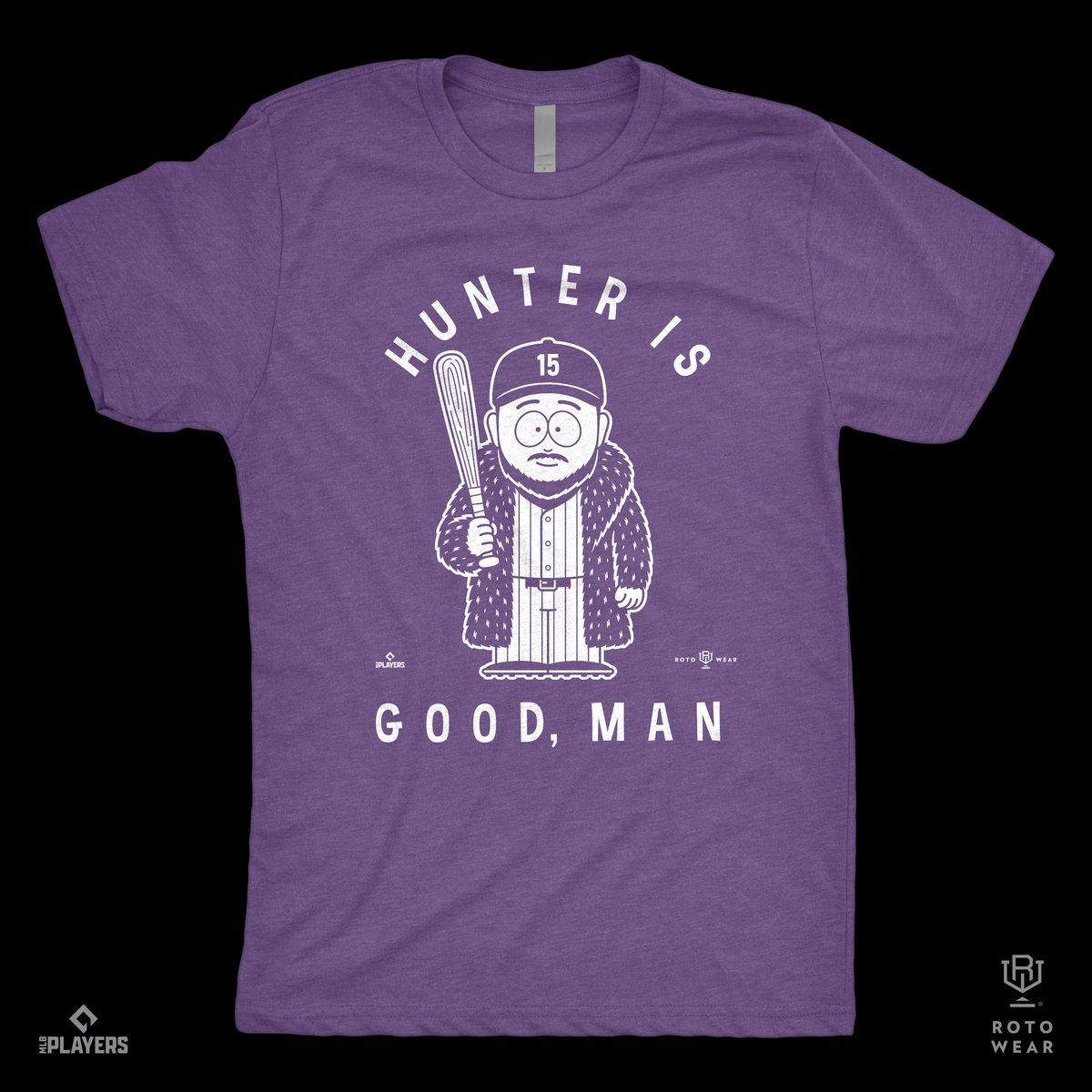 RotoWear's tweet photo. Hunter Is Good, Man

Officially licensed by @MLBPlayersInc

🔥👕 available only at:
https://t.co/MPND2z0cHG https://t.co/u9PCJobhFg