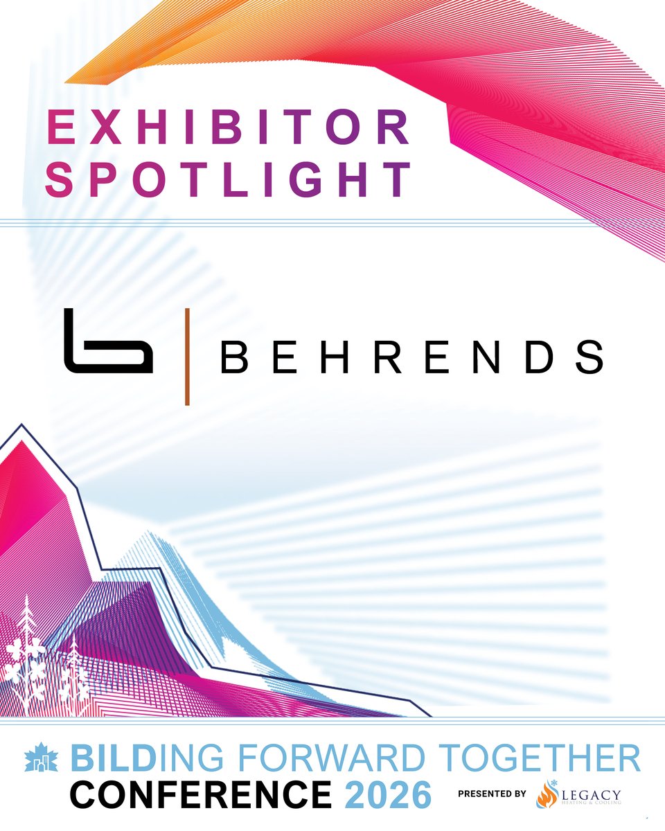 BILDAlberta's tweet photo. Today marks exactly 10 weeks until we welcome you to explore the latest and greatest products and services in the 2026 BILDing Forward Together Conference Exhibitor Hall, sponsored by Delta Faucet Canada.

📜Our Exhibitor Hall Lineup (Part 1 of 4):
Delta Faucet Canada
Alberta Construction Safety Association
BarrierTek
Behrends Group