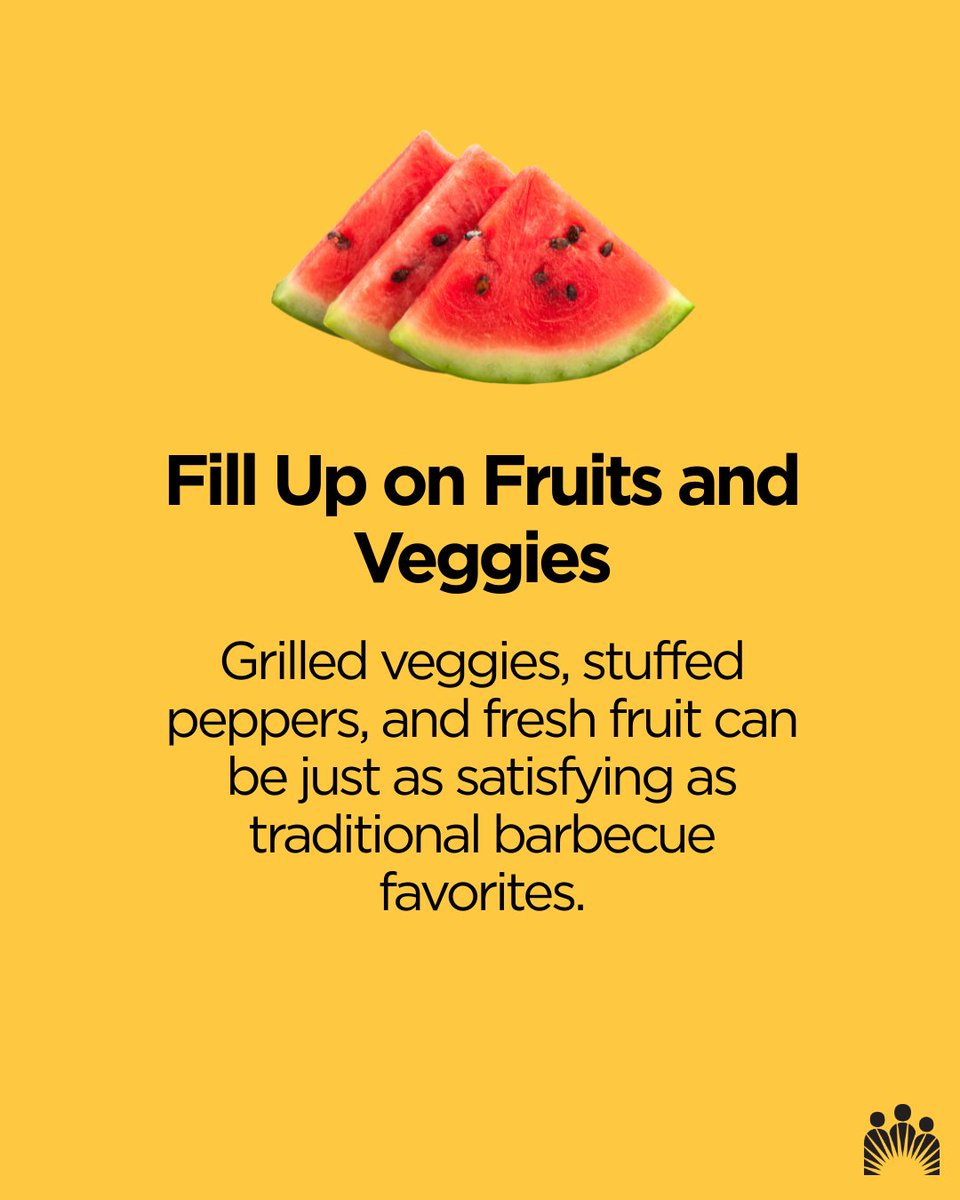aboutKP's tweet photo. Cookouts are a summer highlight, but small choices add up. Nutrition experts say being intentional at gatherings helps you stay aligned with health goals while still enjoying yourself—it's about balance, not restriction. 

Read more: https://t.co/jg5Qf9JdXL https://t.co/5wmyYFPnWT