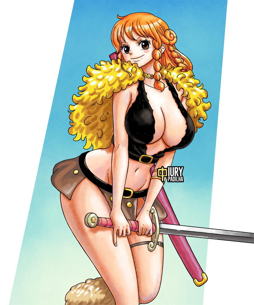 art_iurypadilha's tweet photo. July 3rd is Nami's birthday!! https://t.co/lJxaESxVEF