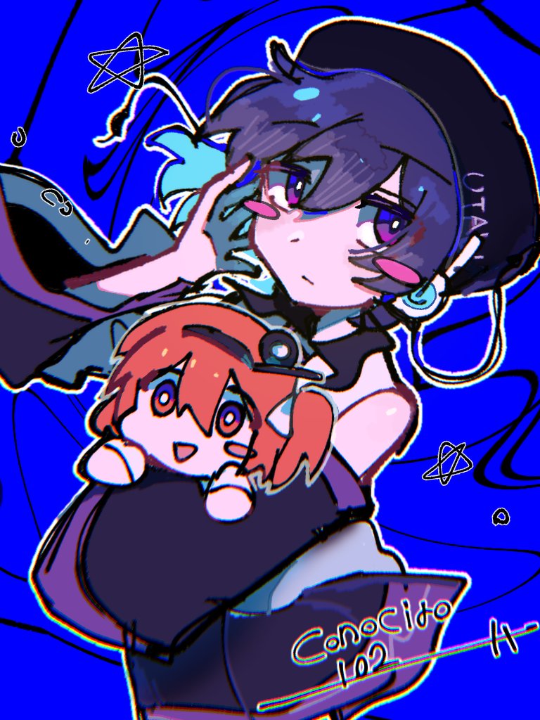 Conocido102's tweet photo. 久々に女の子が描きたくなったんだ （深夜テンション）
#唄音ウタ  #足立レイ https://t.co/Z5uAbWyqIb