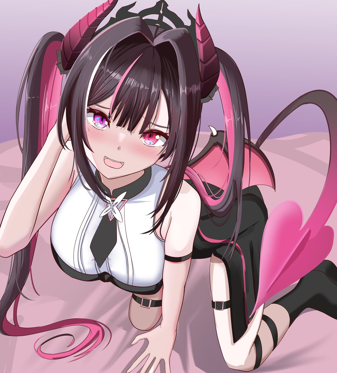 Asuka_kakizaki's tweet photo. #AZKiART
「あずきと契約…する？」 https://t.co/jrvAckSWbZ