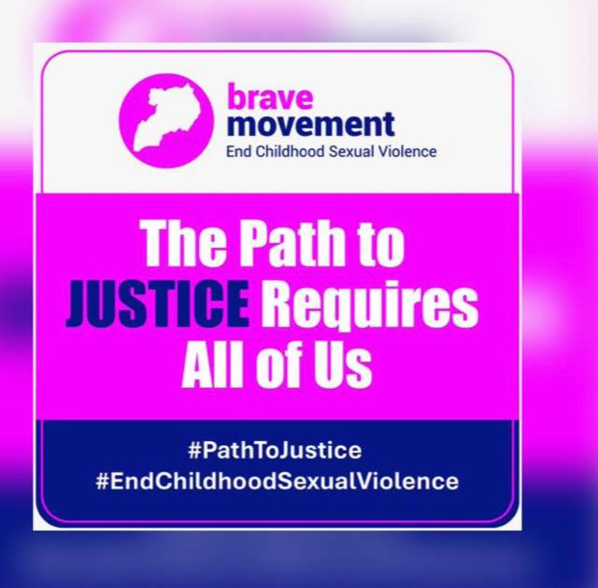 mbabazi_faith1's tweet photo. Children should grow up chasing dreams, not carrying trauma.
Ending childhood sexual violence starts with all of us. #EndChildhoodSexualViolence
#PathToJustice https://t.co/OTaemRs5ra