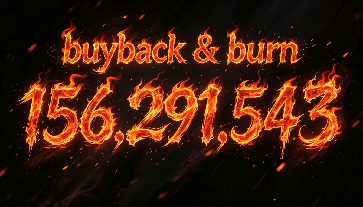 flapdoge's tweet photo. We’ve completed buyback &amp; burn of 156,291,543 $FlapDoge 🔥🔥🔥

This is merely the opening chapter.

Extreme continuous deflation will push every single one of your holdings to skyrocket in value.

#FlapDoge #Meme #Innovation https://t.co/McMm76Shsd