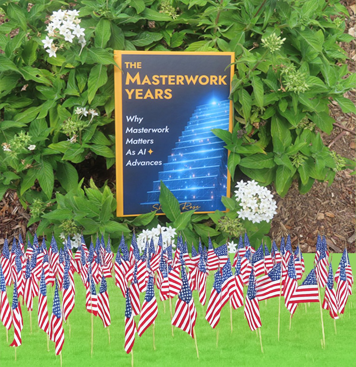 Omtiva's tweet photo. Happy Independence 250 years! 

THE MASTERWORK YEARS: Why Masterwork Matters As AI Advances by Sherrie Rose author

see https://t.co/i12zedbxS0 https://t.co/thXdLI978x