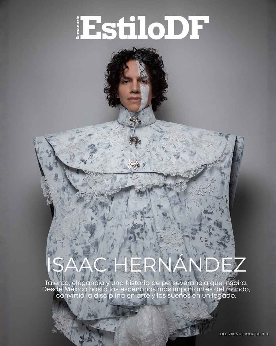 EstiloDF's tweet photo. @IsaacHdezF en portada de EstiloDF.

Talento, elegancia y una historia de perseverancia que inspira. Desde Mexico hasta los escenarios mas importantes del mundo, convirtió la disciplina en arte y los sueños en un legado. https://t.co/C7SA0yHL3e

📍 @galeriaanatejeda https://t.co/bn7ilpxmIY